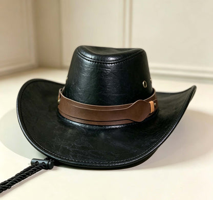 Vintage Western Cowboy Hat, Four Seasons Outdoor Sun Hat