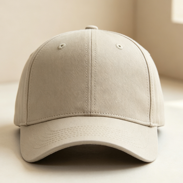 Beige Baseball Cap